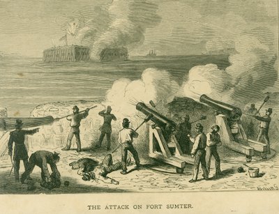 El Ataque a Fort Sumter de Bobbett